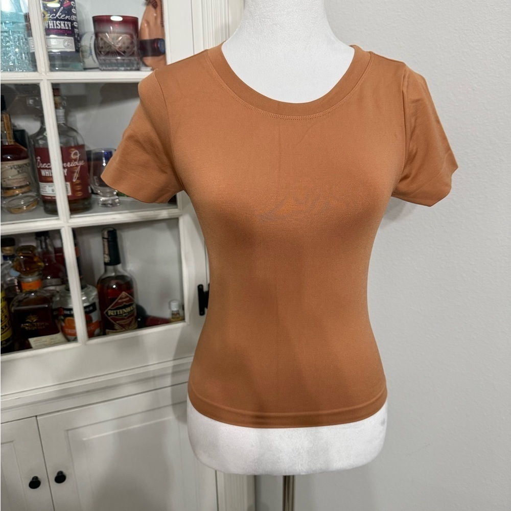 Fitz + Tod Classic Tan Women's Top
